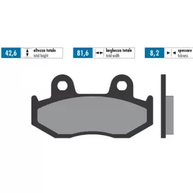 Polini Original fékbetét (FD284)
