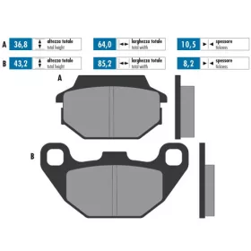 Polini Original fékbetét (FD261)
