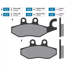 Polini Original fékbetét (FD334)