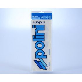   Polini 2db-os matrica (Többféle méretben!) - 34x11 - Átlátszó alapú