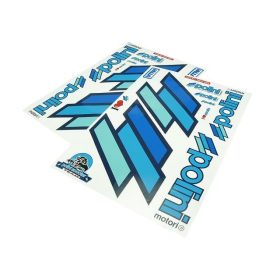   Polini A3-as nagyméretű matricaszett (Többféle kontúrral!) - Kék kontúr