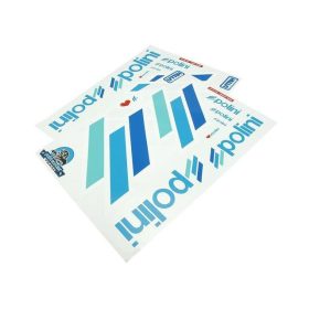   Polini A3-as nagyméretű matricaszett (Többféle kontúrral!) - Fehér kontúr