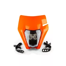 Racing Force LED Enduro fejidom (Univerzális - narancs)