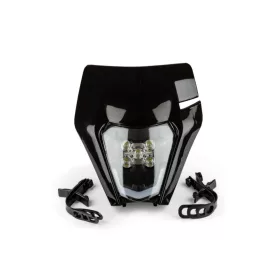 Racing Force LED Enduro fejidom (Univerzális - fekete)