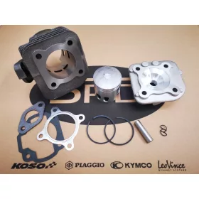   Racing Force Sport 70ccm-es öntöttvas komplett hengerszett (Fekvőhengeres Minarelli AC)