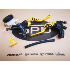 Racing Force CNC komplett fék és kuplungkar szett (Arany)