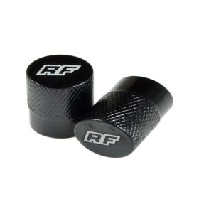 Racing Force TP2 szelepsapka pár (Fekete)