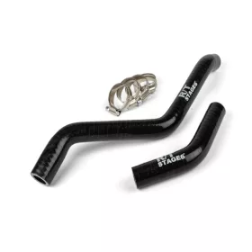   Stage6 szilikon vízhűtéscső (Aprilia RX / SX - Derbi Senda - Gilera RCR / SMT - fekete)
