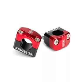 Stage6 CNC kormány befogó (28,6mm - piros)