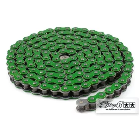   Stage6 Racing meghajtólánc (420 - 140 szem - eloxált zöld)