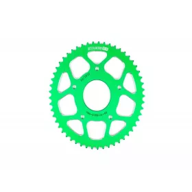   Stage6 CNC alumínium lánckerék (Motorshipania / Peugeot - zöld - Z53 - 420)