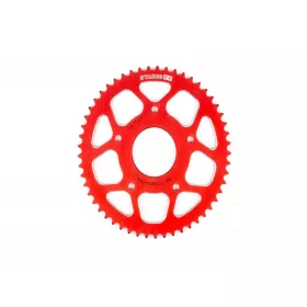   Stage6 CNC alumínium lánckerék (Motorshipania / Peugeot - piros - Z53 - 420)