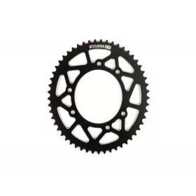   Stage6 CNC alumínium lánckerék (Minarelli AM / Piaggio D50B0 / Derbi EBE/EBS - fekete - Z53 - 420)