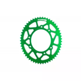   Stage6 CNC alumínium lánckerék (Minarelli AM / Piaggio D50B0 / Derbi EBE/EBS - zöld - Z53 - 420)