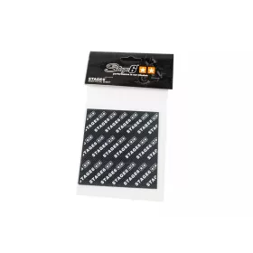 Stage6 95x95mm-es karbon membránlap szett (0,35mm - 2db)