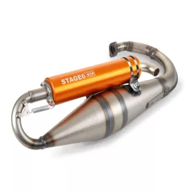   Stage6 Pro Replica MK2 kipufogó (Állóhengeres Minarelli - narancs)