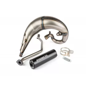 Stage6 Streetrace CNC kipufogó (Rieju MRT - fekete)