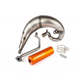 Stage6 Streetrace CNC kipufogó (Rieju MRT - narancs)