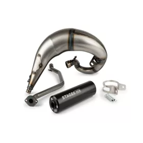 Stage6 Streetrace CNC kipufogó (Beta RR / HM - fekete)