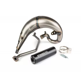 Stage6 Streetrace CNC kipufogó (Sherco SE / SM - fekete)