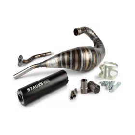 Stage6 R/T 80-90ccm CNC kipufogó (Beta RR / HM - fekete)