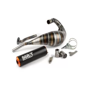   Stage6 R/T 80-90ccm CNC kipufogó (Beta RR / HM - narancs/fekete)