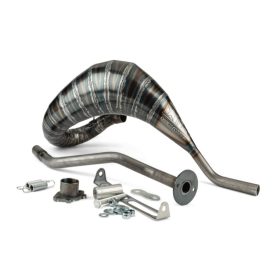   Stage6 R/T 80-90ccm CNC kipufogó (Derbi EBE / EBS - Piaggio D50B0 - hangtompító nélkül)