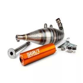   Stage6 R/T FL 100ccm Drag Race kipufogó (Polini / Malossi motorblokk - narancs)