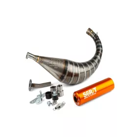 Stage6 R/T 70-80ccm CNC kipufogó (Minarelli AM - narancs)