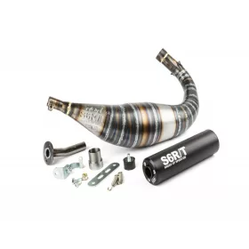 Stage6 R/T 90-100ccm CNC kipufogó (Minarelli AM - fekete)