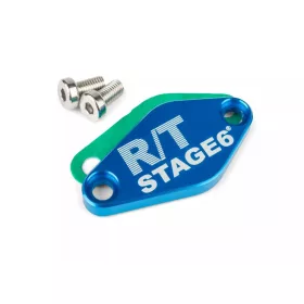   Stage6 R/T MK2 CNC olajpumpa fedél (Minarelli AM - Derbi EBE / EBS - Piaggio D50B0 - kék)