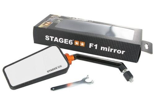 Stage6 F1 visszapillantó tükör (Matt karbon - bal)