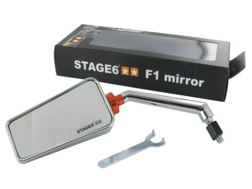 Stage6 F1 visszapillantó tükör (Króm - bal)