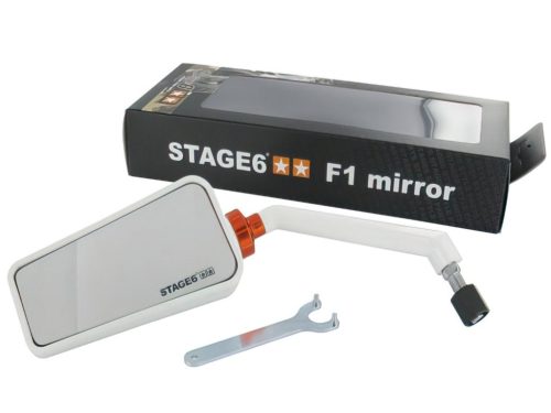 Stage6 F1 visszapillantó tükör (Fehér - bal)