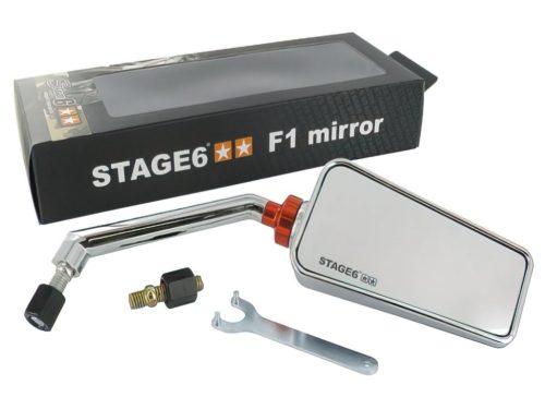 Stage6 F1 visszapillantó tükör (Króm - jobb)