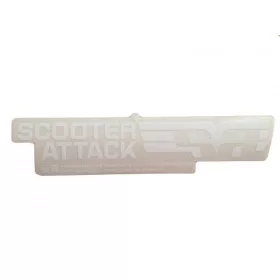 SA logo matrica 2008 fehér - 14x3,5