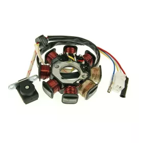   SPD Original gyújtás alaplap (GY6 139 QMB / QMA - 2 gyújtástekercs)