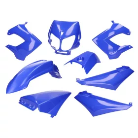   SPD Racing komplett idomszett (Derbi Senda R / X-Treme - kék)