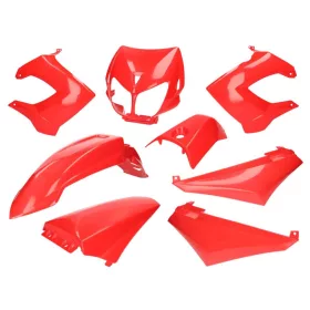   SPD Racing komplett idomszett (Derbi Senda R / X-Treme - piros)	