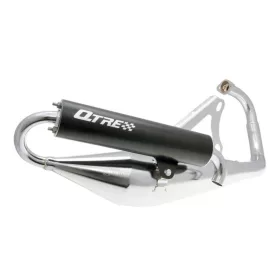   Tecnigas Q-Tre króm sportkipufogó (Állóhengeres Minarelli)