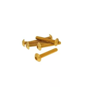   Vicma lapos fejû imbusz csavar (Többféle szín! - Többféle méret!) - M5x30 - 6db - Arany