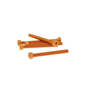   Vicma alumínium imbusz csavar (Többféle szín! - Többféle méret!) - M5x45 - 6db - Narancs