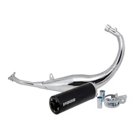   Voca Racing Chromed 50/70ccm-es sportkipufogó (Minarelli AM) (Fekete)