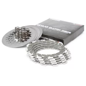   Voca Racing karbon-kevlár kuplung lamella szett (Derbi EBE / EBS - Piaggio D50B0)