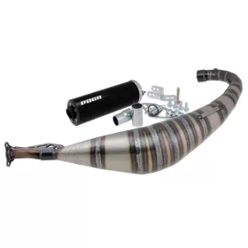   Voca Racing Rookie 70ccm-es versenykipufogó (Minarelli AM) (Fekete)