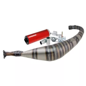   Voca Racing Rookie 70ccm-es versenykipufogó (Minarelli AM) (Piros)