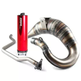   Voca Racing Cross Rookie 70cc versenykipufogó (Yamaha DT50, MBK X-Limit,) (Piros)