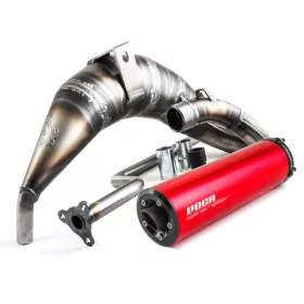   Voca Racing Cross Rookie 70cc versenykipufogó (Beta RR Enduro/SM < 2012, bal oldali,) (Piros)