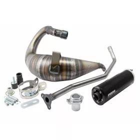   Voca Racing Cross Rookie 70cc versenykipufogó (Derbi Senda/DRD, Aprilia RX/SX,) (Fekete)