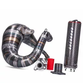   Voca Racing Cross Carbon 80/90cc-es sportkipufogó (Derbi DRD Pro)